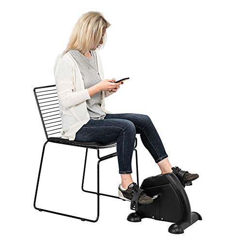 Portable Under-Desk Pedal Exerciser for Arms & Legs