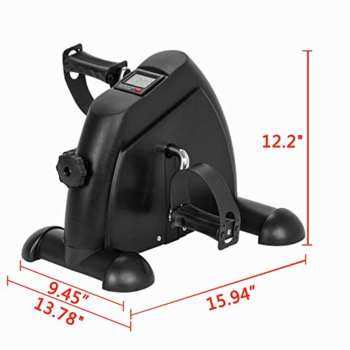 Portable Under-Desk Pedal Exerciser for Arms & Legs