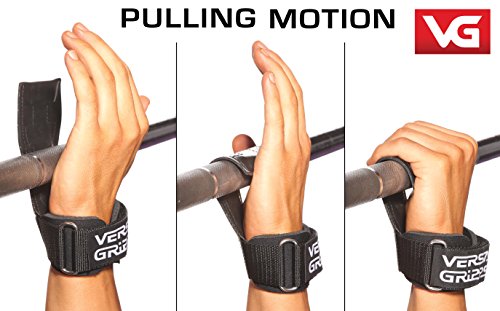 Versa Gripps Pro, Made in USA, Wrist Straps for Weightlifting Alternative, Best Training Accessory