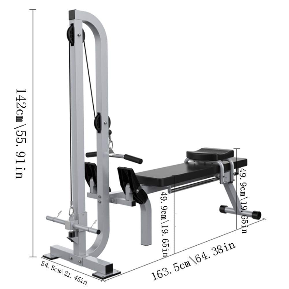 Rowing Machine Adjustable Dumbbell Bench Home Rower Weight Bench Trainer Strength Full Body Sports Comprehensive Training Equipment Fit