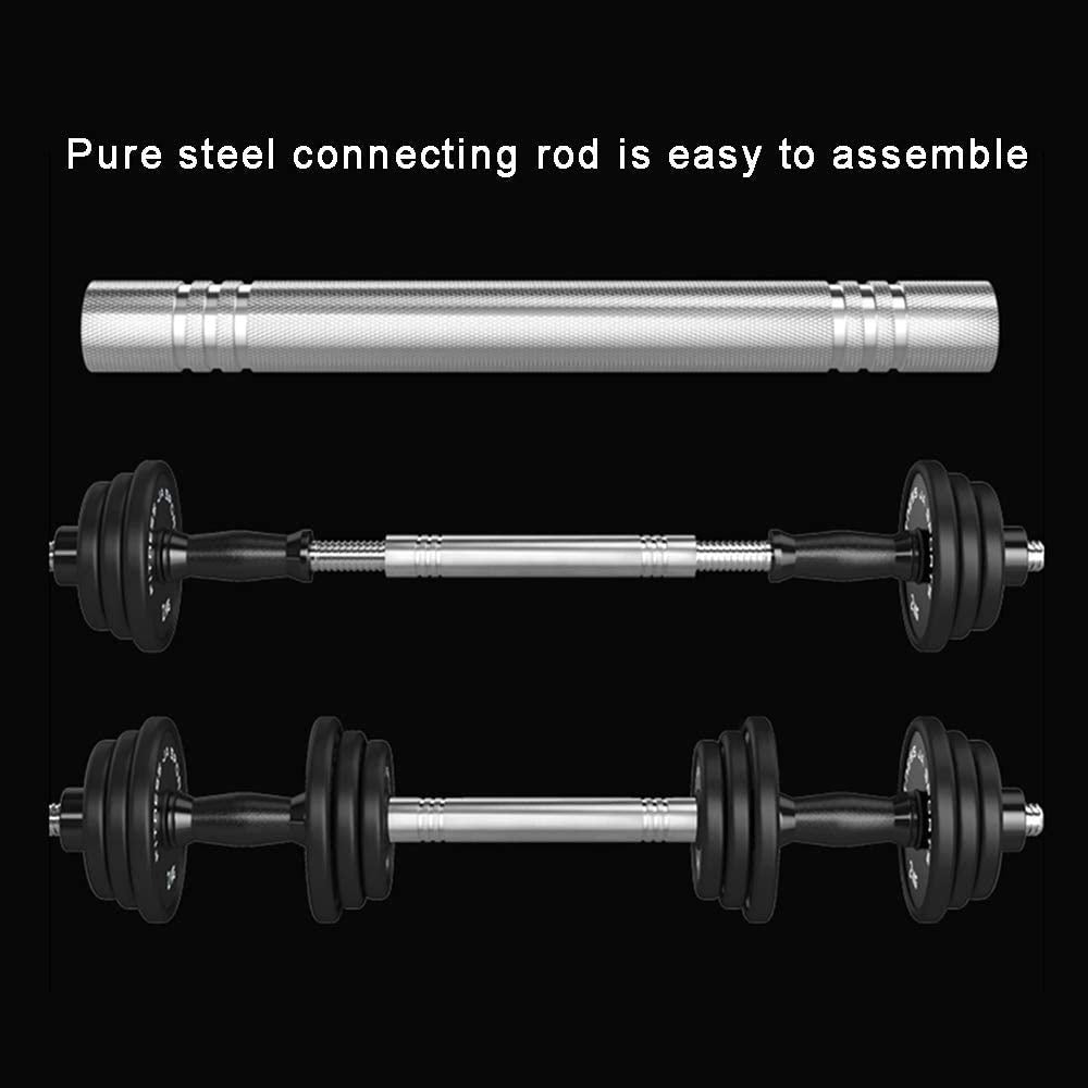 YMGSCC Barbell Set for Men and Women, with Connecting Rod, Can Be Used As A Home Fitness Sports 10kg, 15kg