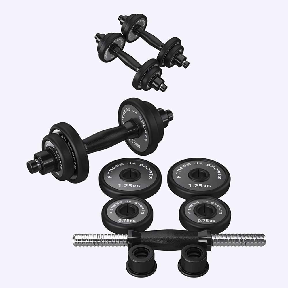 YMGSCC Barbell Set for Men and Women, with Connecting Rod, Can Be Used As A Home Fitness Sports 10kg, 15kg