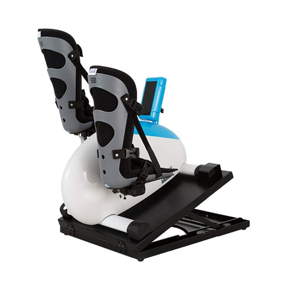 RWGOVLU Electric Rehabilitation Machine, Portable Fitness Mini Exercise Bike, Seniors Motorized Leg and Arm Pedal Exerciser, Under Desk Bike Pedal Exerciser