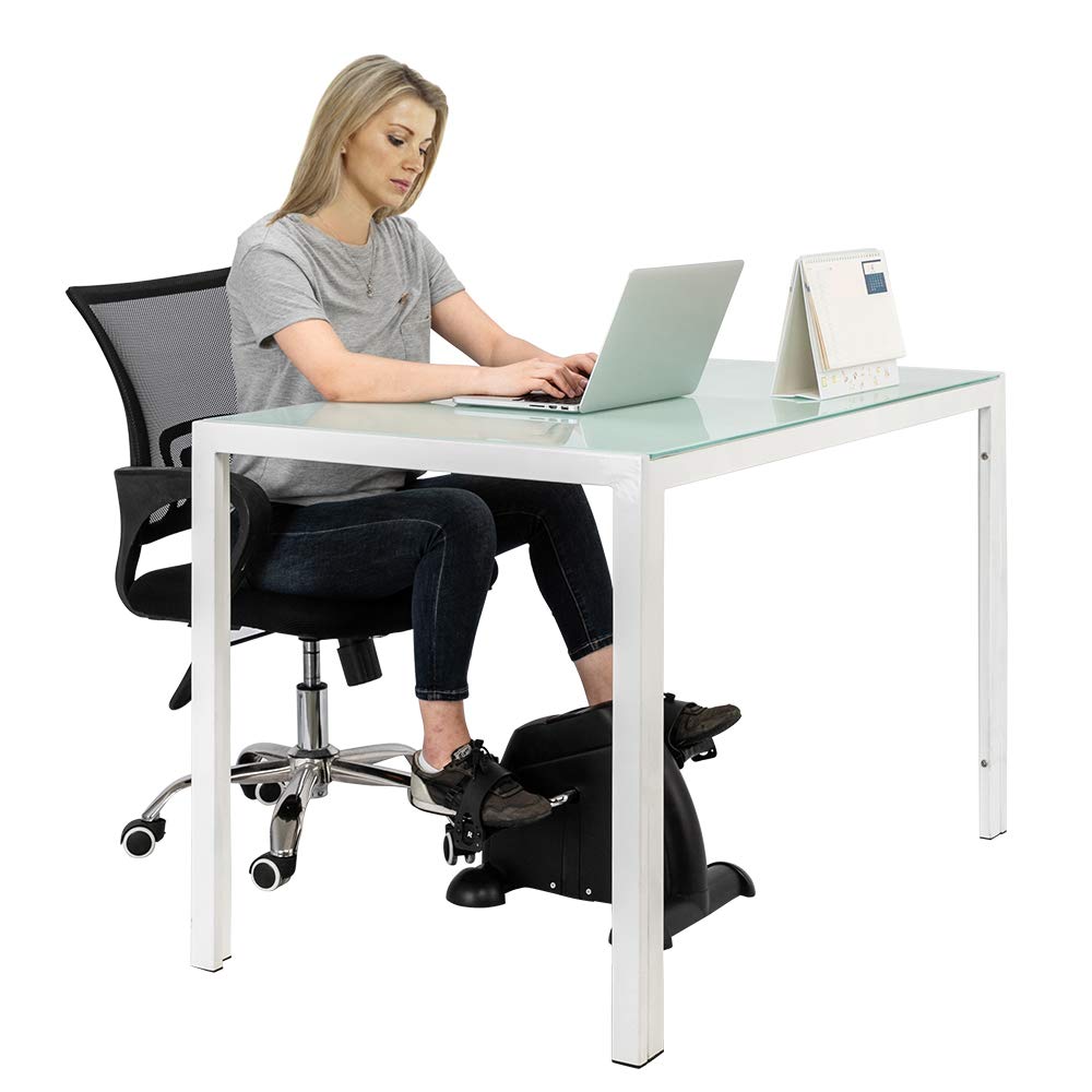 Portable Under-Desk Pedal Exerciser for Arms & Legs