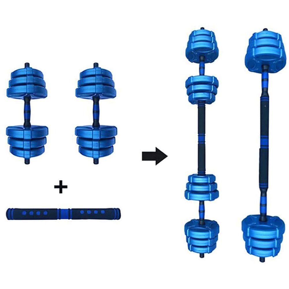 YMGSCC Barbell Set for Men and Women, with Connecting Rod, Can Be Used As Home Fitness Sports 10kg, 15KG, 20kg
