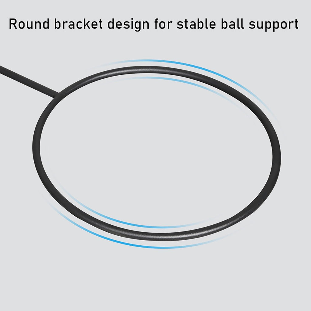 DKKDETOHO Yoga Ball Stand - Metal Rack for Storage Organizer for 3 to 12 Stability Balls - Space-Saving Floor Standing Holder for Home Office Exercise Room