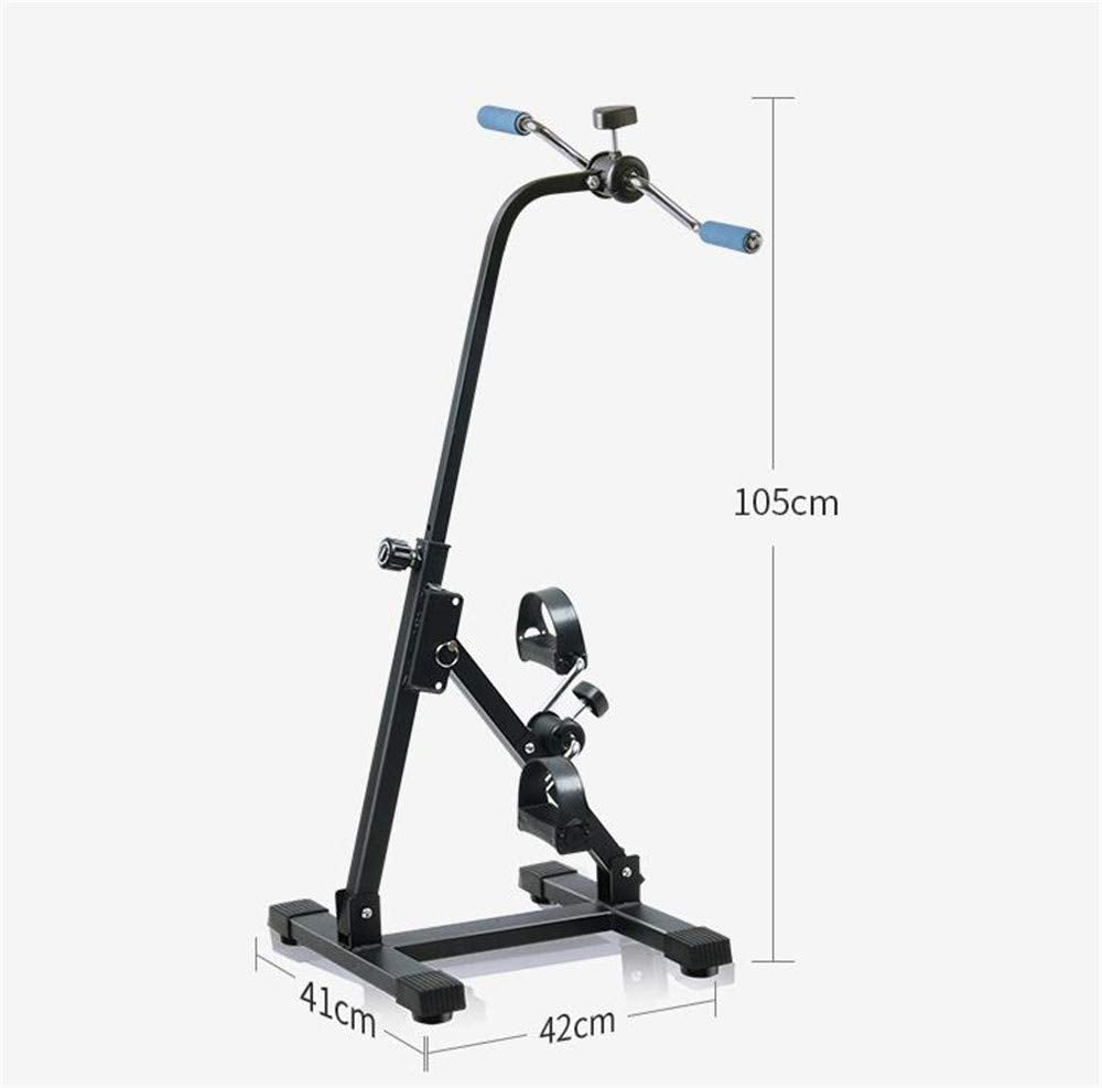 XBSLJ Mini Exercise Bike Portable Pedal Exerciser-Arm & Leg Exercise Peddler Machine-Fitness Equipment for Seniors and Elderly-Folding Exercise Bike Medical Peddler for Leg Arm and Knee Recovery