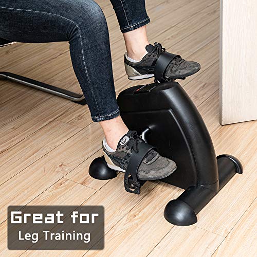 Portable Under-Desk Pedal Exerciser for Arms & Legs