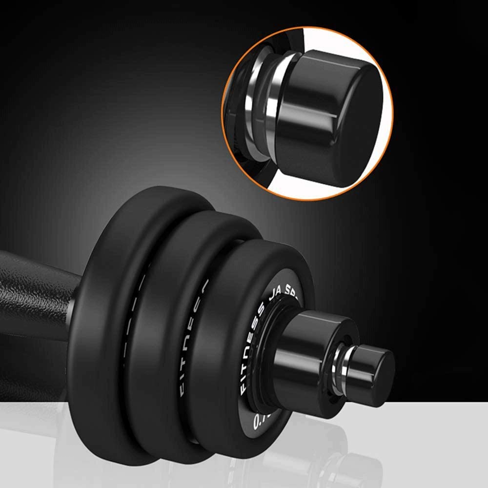 YMGSCC Barbell Set for Men and Women, with Connecting Rod, Can Be Used As A Home Fitness Sports 10kg, 15kg
