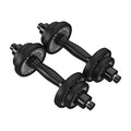 YMGSCC Barbell Set for Men and Women, with Connecting Rod, Can Be Used As A Home Fitness Sports 10kg, 15kg