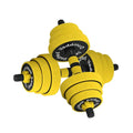YMGSCC Barbell Set for Men and Women, with Connecting Rod, Can Be Used As Home Fitness Sports 10kg, 15kg
