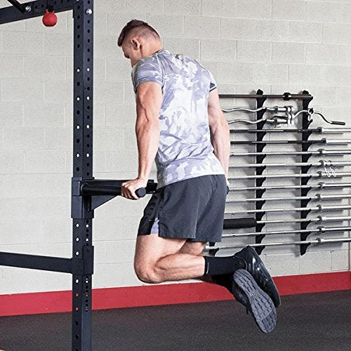 Body-Solid SPR1000BACKP5 Commercial Power Rack with SFID425 Bench for Weight Training, Home Gym