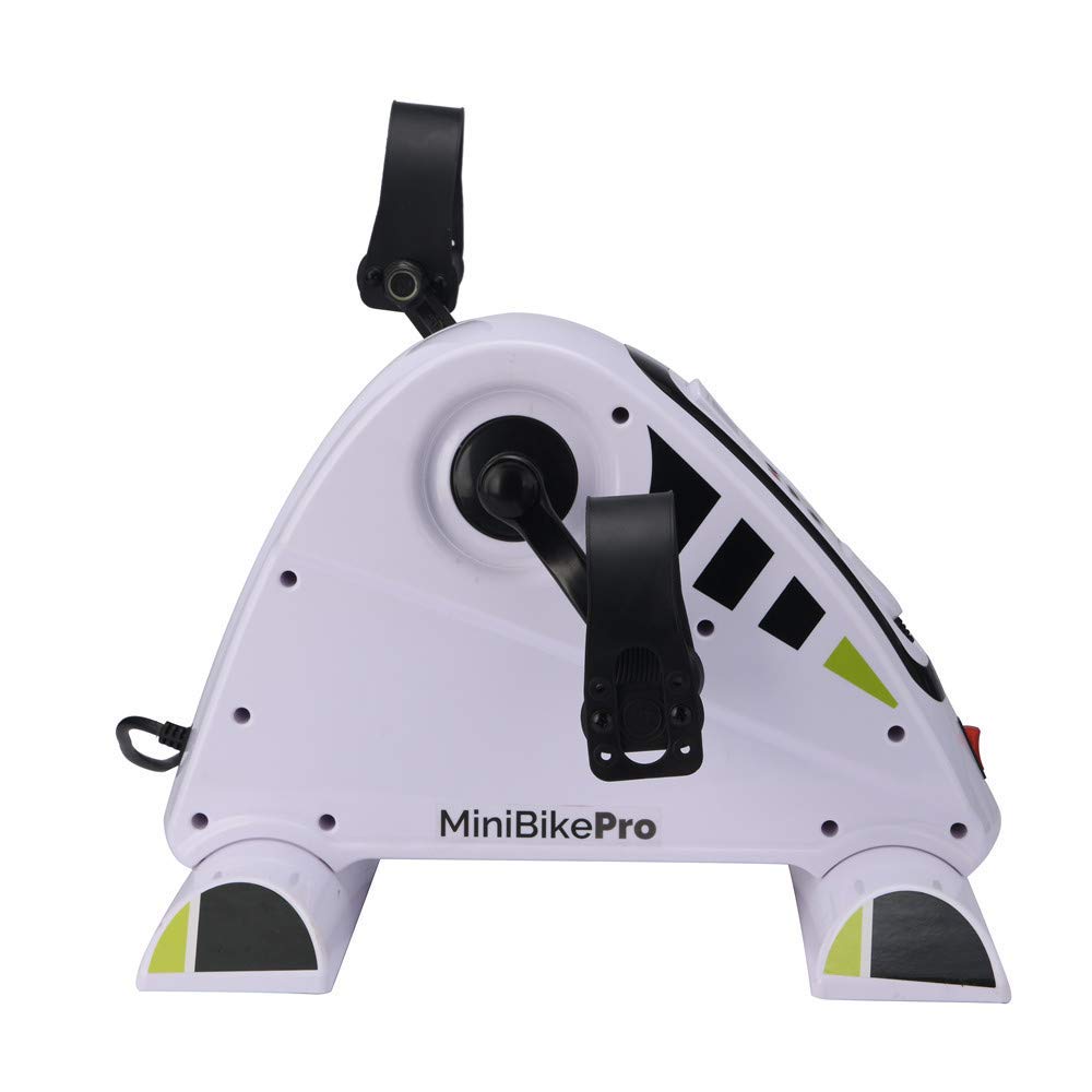 XBSLJ Pedal Exercisers Electronic Smart Mini Exercise Bike, Mini Exercise Bike-Best Portable Spin Exerciser for Arm and Leg Rehab Work-Out-Recumbent Fitness Machine for Seniors