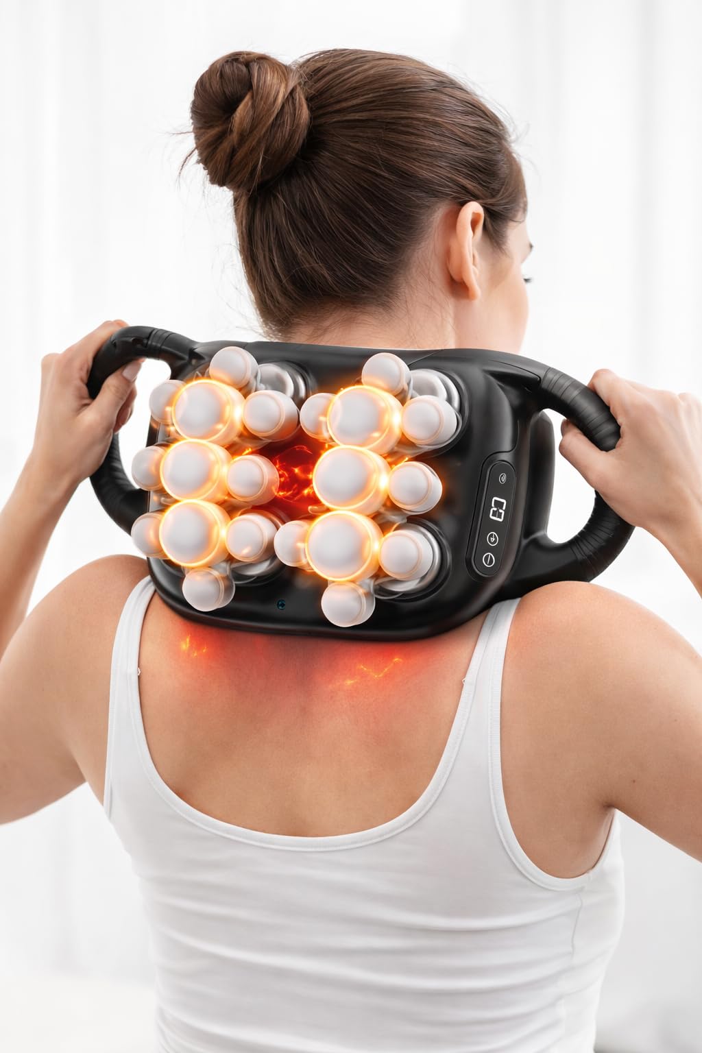 ALADEPT 22-Head Deep Tissue Massage Gun for Muscle Recovery – Percussion Massager with Multiple Speeds, Quiet Motor, Portable Handheld Body Massager for Back, Neck, Shoulder, Leg & Foot