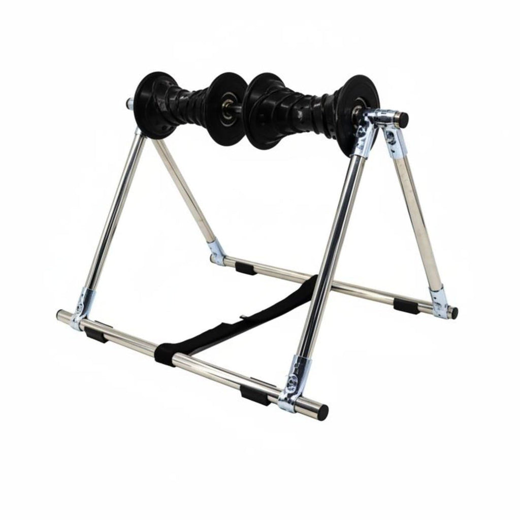 MotiveTech Tripod Roller Frame Muscle Relaxation Leg Massage Roller Easy to Use Fitness Equipment for Beginners, Home Workout