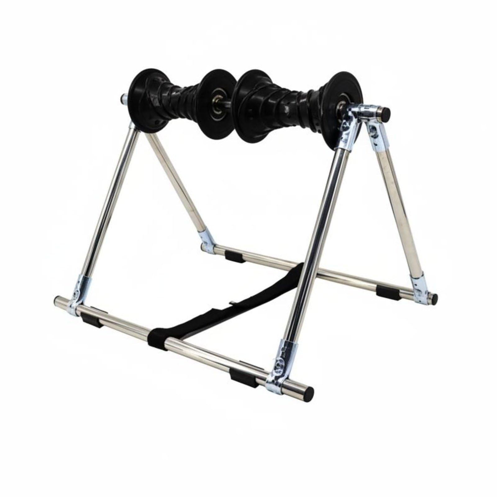 MotiveTech Tripod Roller Frame Muscle Relaxation Leg Massage Roller Easy to Use Fitness Equipment for Beginners, Home Workout
