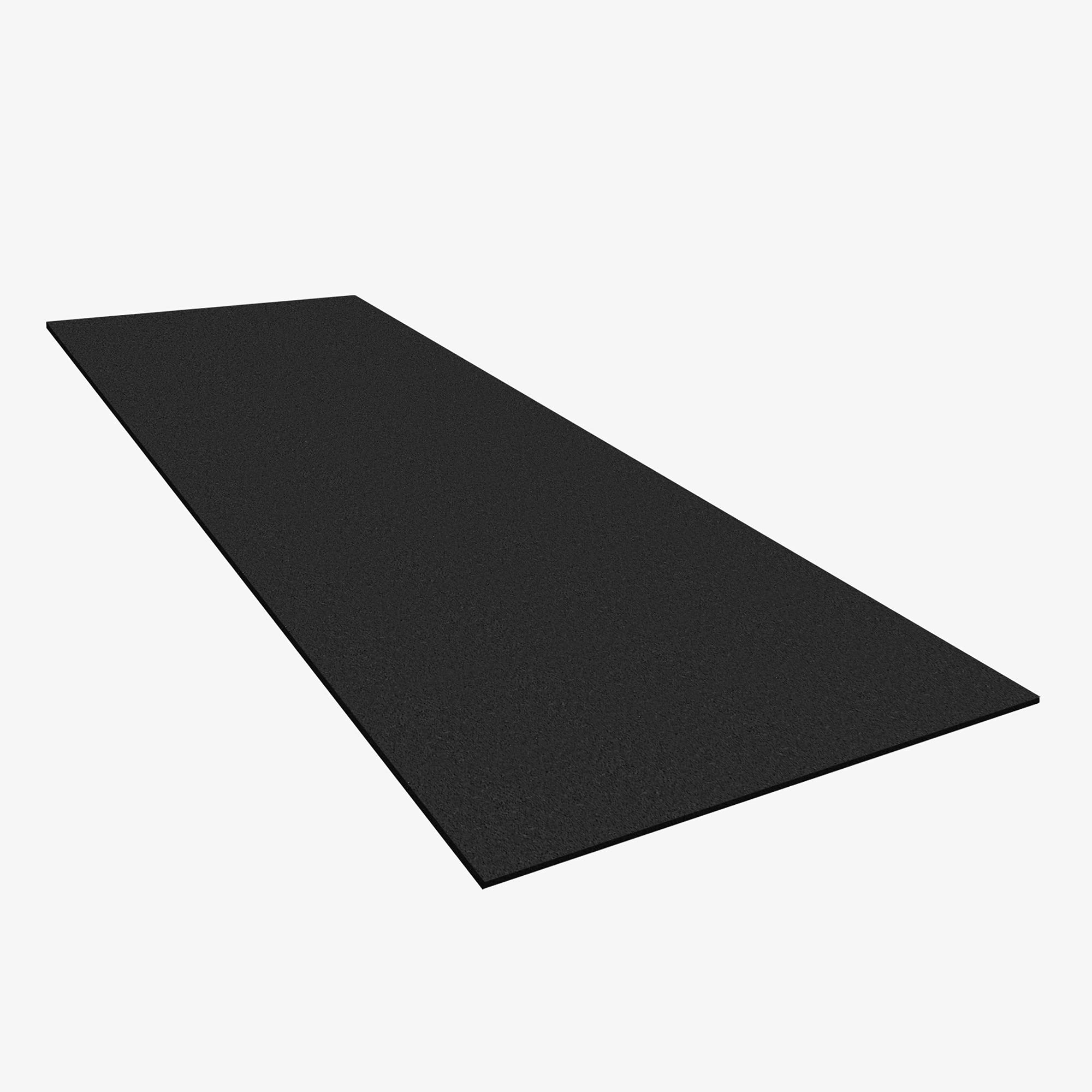 IncStores 8mm Thick Strong Rubber Flooring Roll | Flexible Recycled Rubber Roll Flooring for a Stronger and Safer Basement, Home Gym, Shed, or Trailer
