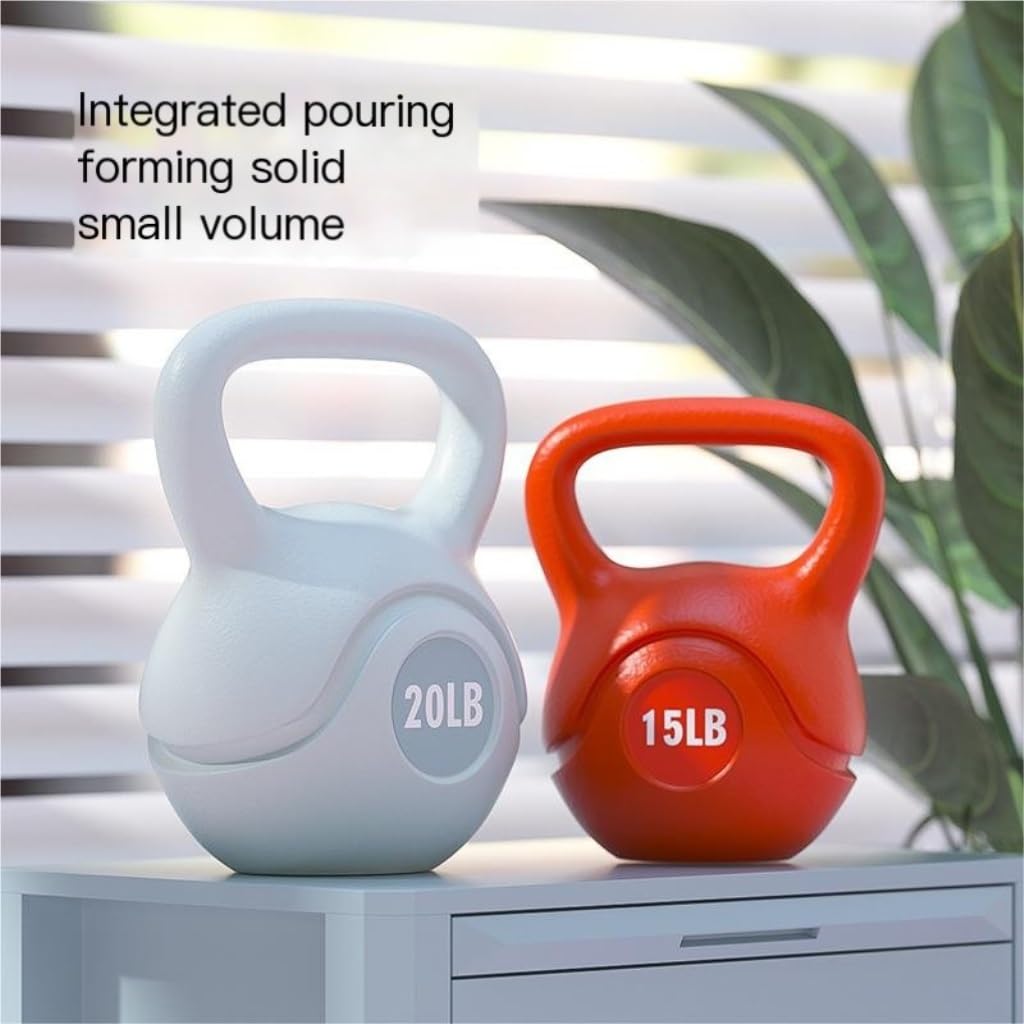 HAMEXLN Dumbells Eco-friendly Kettlebell Fitness Home Adjustable Weight Dumbbell Kettlebell Base Supports Lifting Kettle Dumbell Set