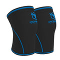Iron Bull Strength Knee Sleeves 7mm (1 Pair) - Compression Brace & Knee Sleeve For Weightlifting, Powerlifting & Cross Training - Knee Support for Squats - Men & Women