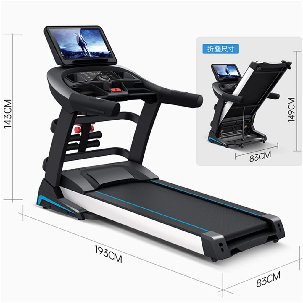 Treadmill Walking Indoor Electric Treadmill Home Large Screen Smart Multi-Function Shock Absorption Folding Fitness