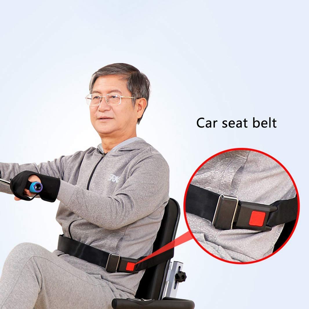 KUYBTU Recumbent Exercise Bike with Adjustable Resistance, Motorized Leg and Arm Pedal Exerciser, Stroke Equipment Upper and Lower E-UYTEWBV5433284
