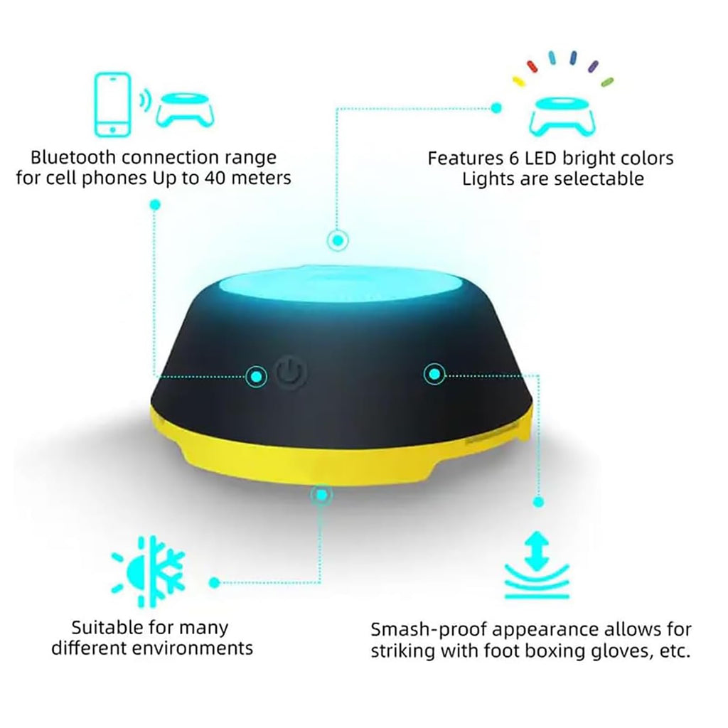 CHANGLKJ Reaction Training Light Kits, Agile Fitness Lights with APP Intelligent Control and Magnetic Bases, Multiple Training Modes and Installation Methods, for Training Reaction Speed, Agility
