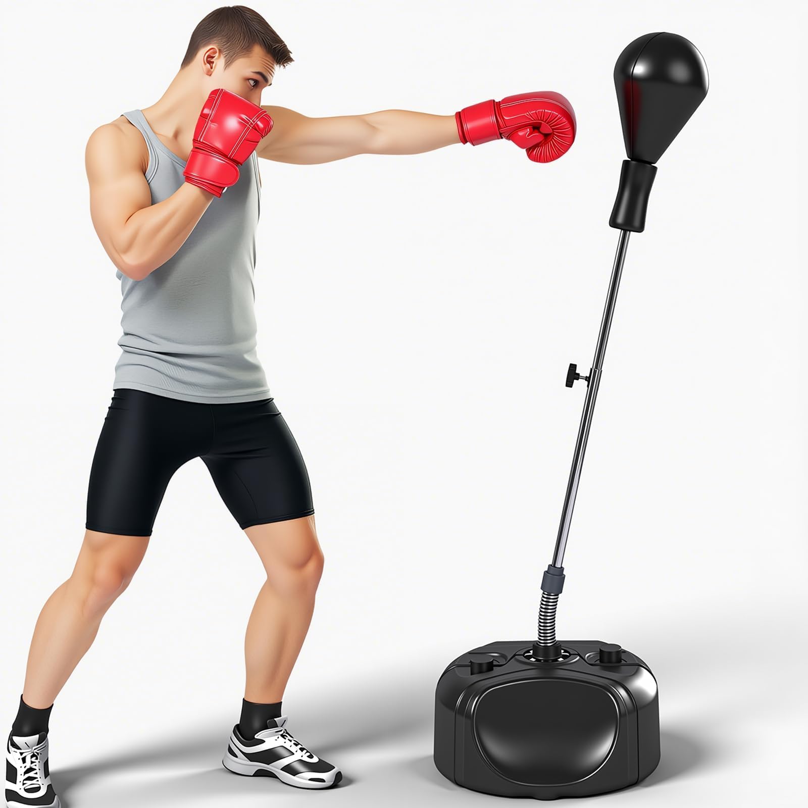 Punching Bag with Stand for Teens and Adults