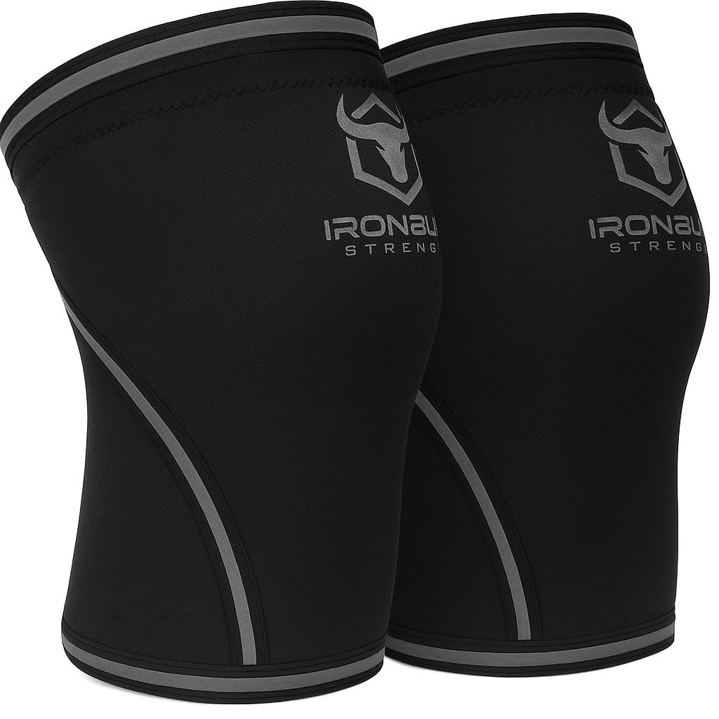 7mm Compression Knee Sleeves for Weightlifting and Squats
