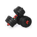 TEDILUVI 2pcs20kg Fitness Dumbbells Detachable Dumbbell Set Barbells Equipments Arm Muscle Trainer Household Exercise Supplies