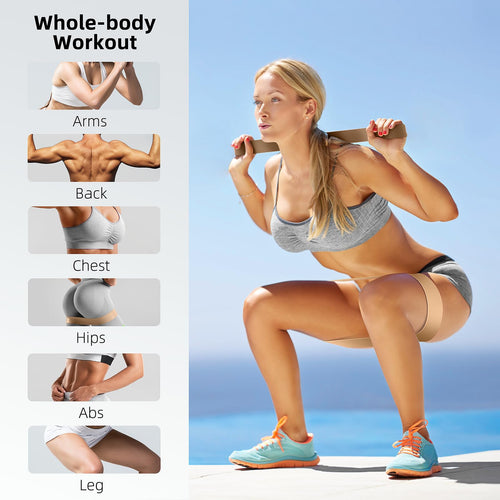 8-Tube Pedal Resistance Band for Full-Body Workouts