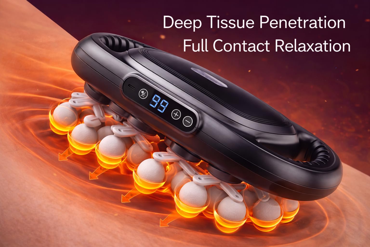 ALADEPT 22-Head Deep Tissue Massage Gun for Muscle Recovery – Percussion Massager with Multiple Speeds, Quiet Motor, Portable Handheld Body Massager for Back, Neck, Shoulder, Leg & Foot