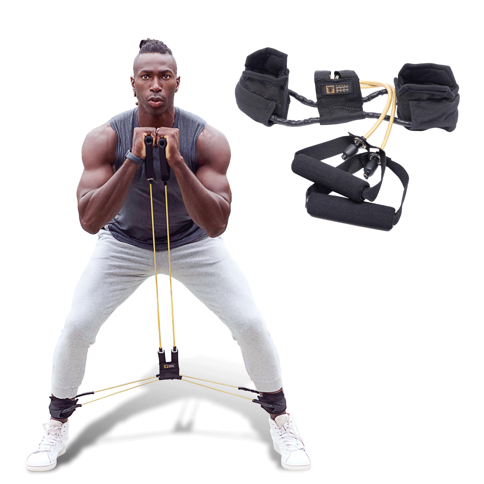 All-in-One Total Body Resistance Band for Home Workouts