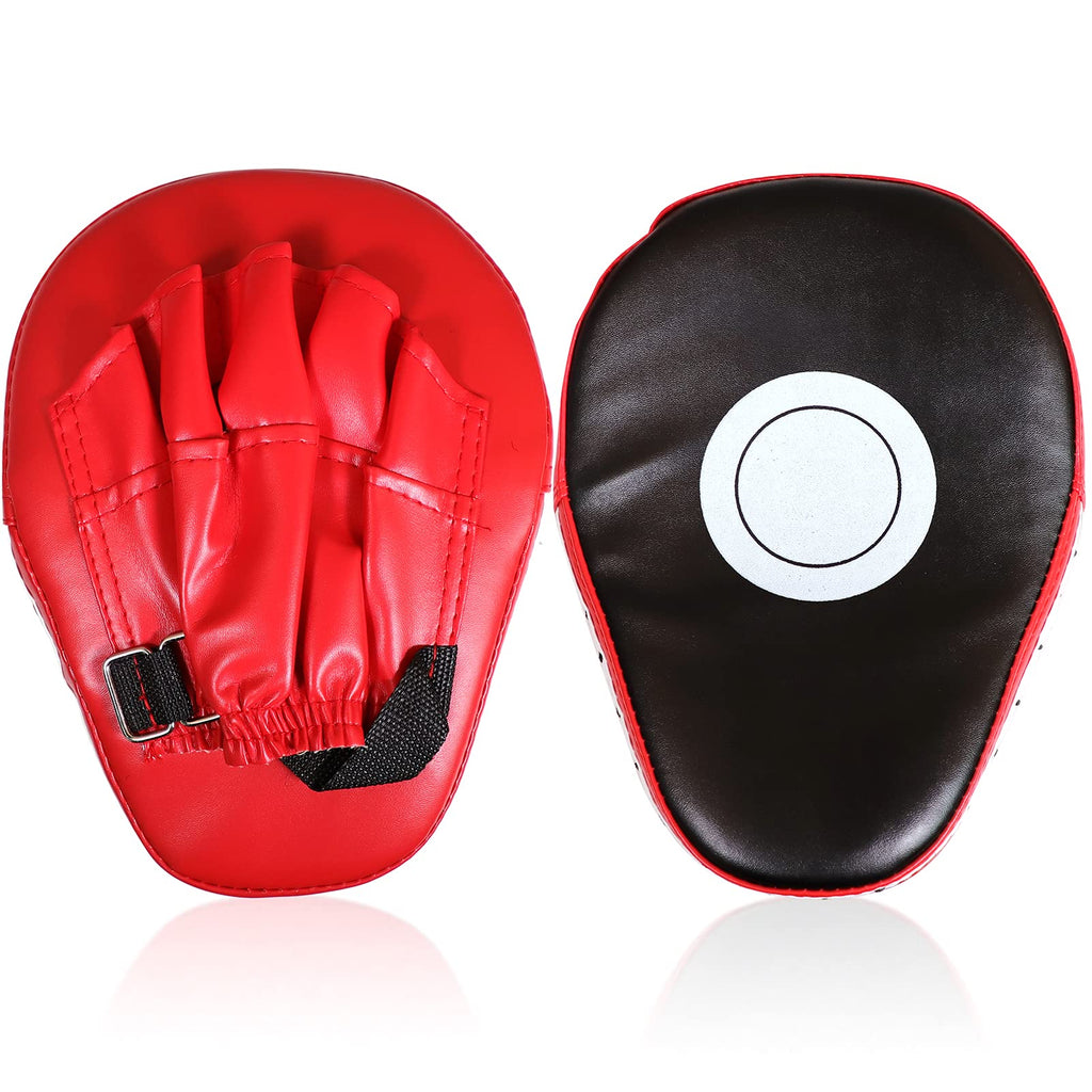 3-in-1 Boxing Pad Set –Focus Punching Mitts, Martial Arts Target Training Paddle and Kicking Pad for Kickboxing Taekwondo Karate MMA, Boxing Equipment Sparring for Kids, Teens & Women