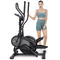 THERUN Elliptical Exercise Machine, Cardio Climber Elliptical Machine for Home, Stair Stepper Elliptical Training Machines w/ 13LBS&18LBS Flywheel, 16 Levels Resistance