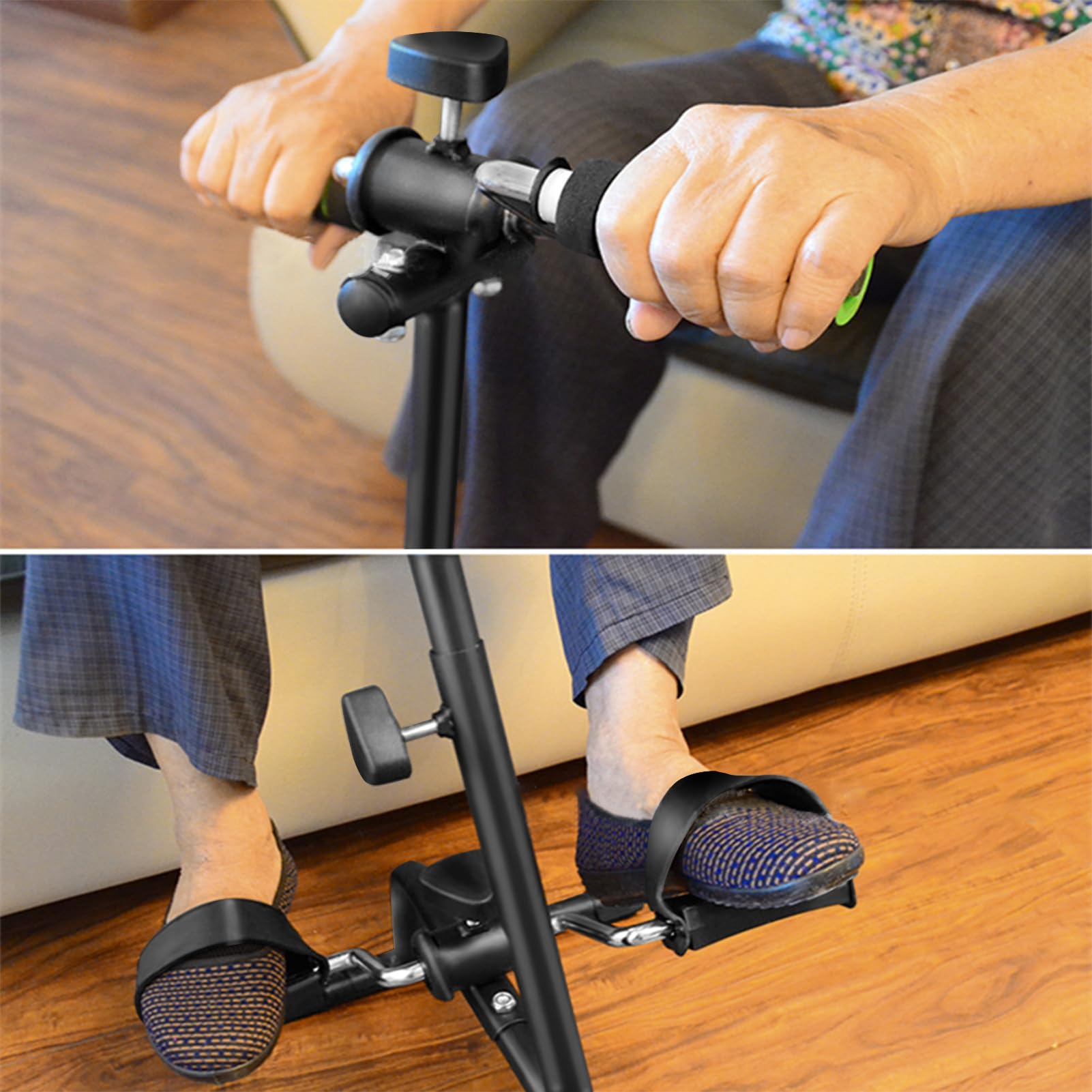 Adjustable Total Body Pedal Exerciser for Seniors