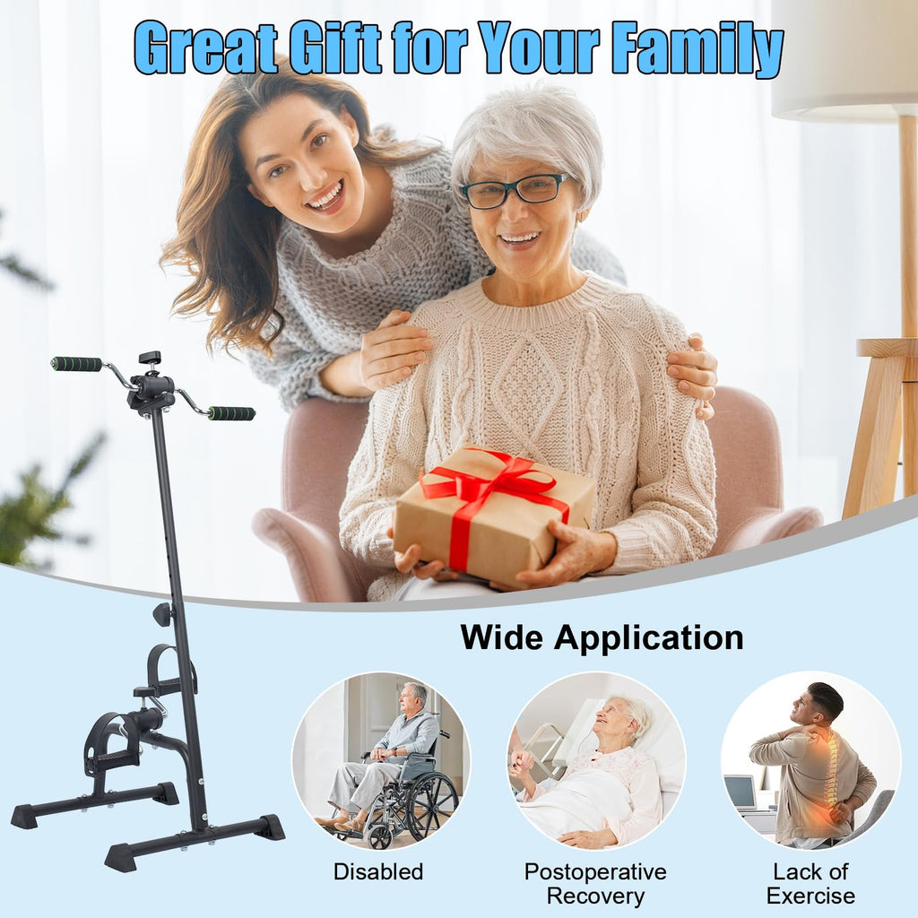 Total Body Pedal Exerciser with Monitor for Seniors