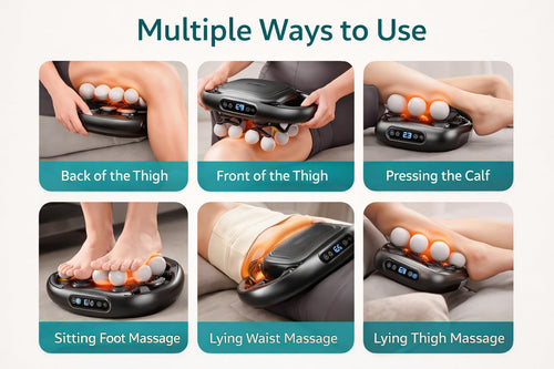 ALADEPT 22-Head Deep Tissue Massage Gun for Muscle Recovery – Percussion Massager with Multiple Speeds, Quiet Motor, Portable Handheld Body Massager for Back, Neck, Shoulder, Leg & Foot