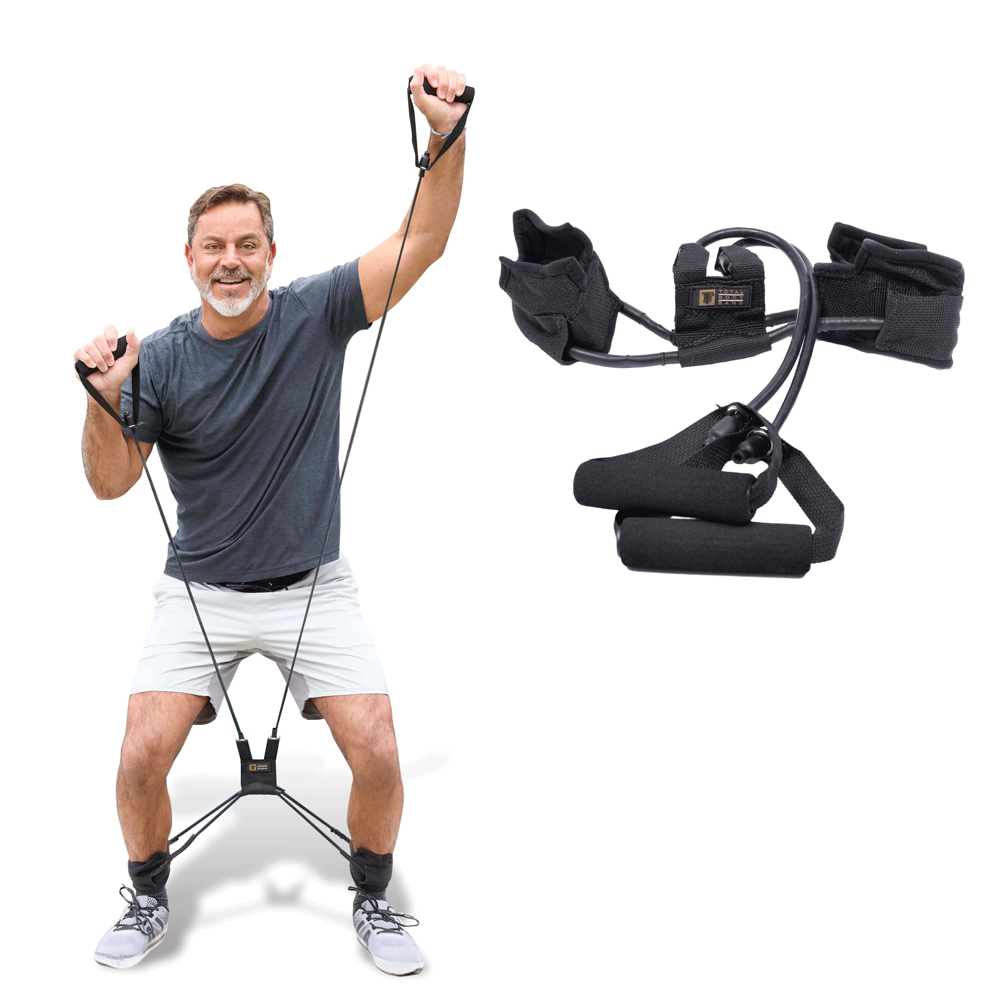 All-in-One Total Body Resistance Band for Home Workouts