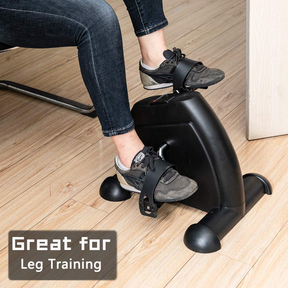 Portable Under-Desk Pedal Exerciser for Arms & Legs