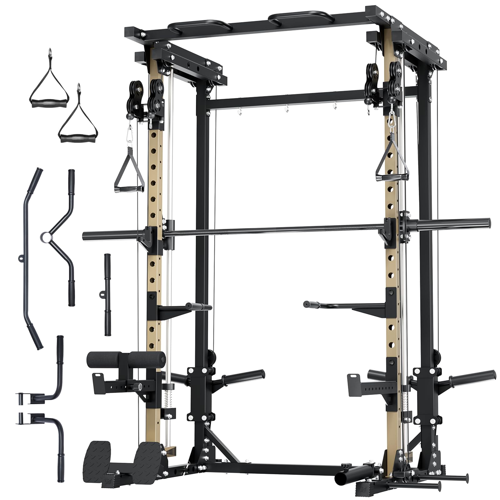 MAJOR FITNESS Drone3 All-in-One Smith Machine and Power Rack