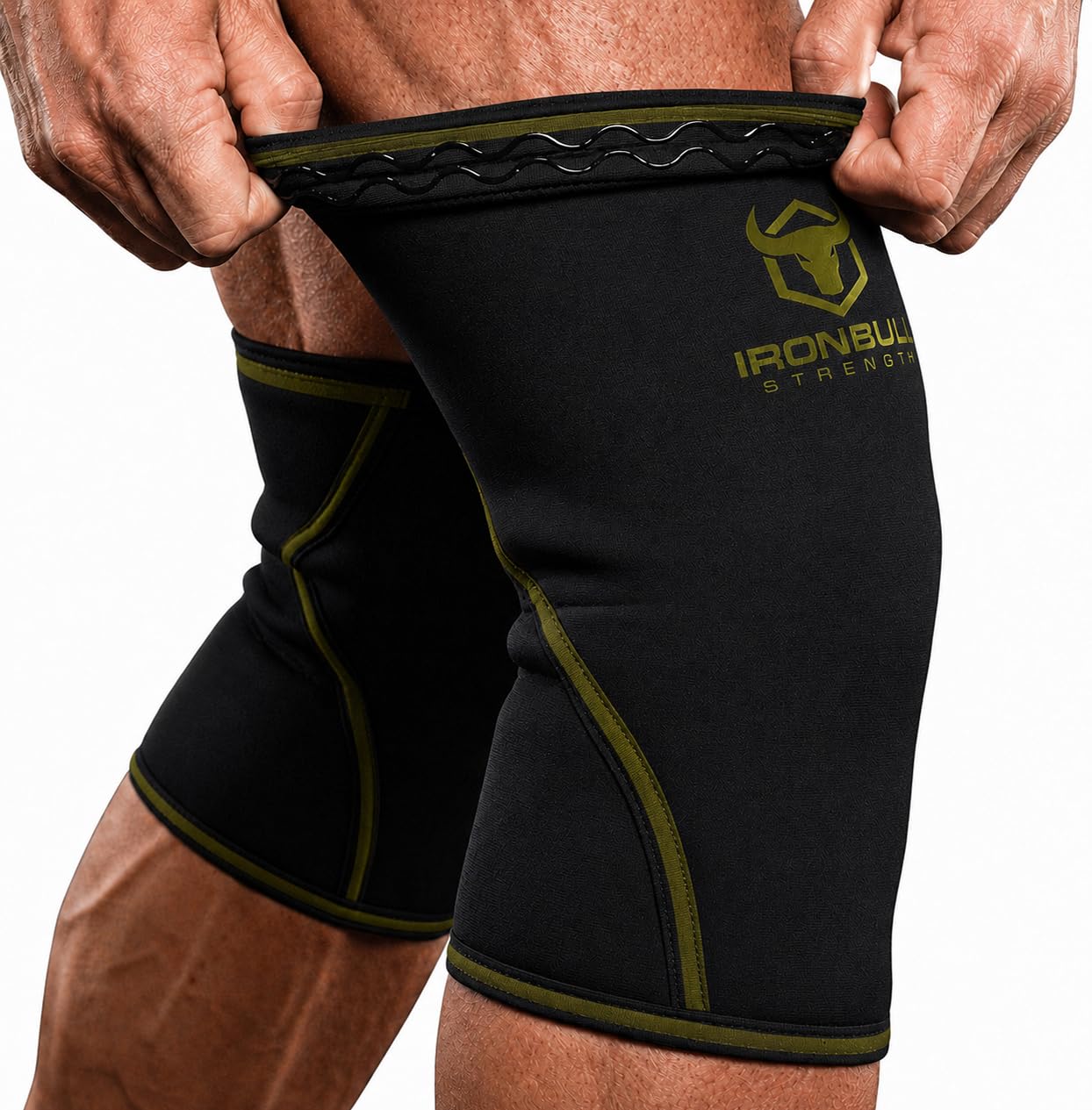 7mm Compression Knee Sleeves for Weightlifting and Squats