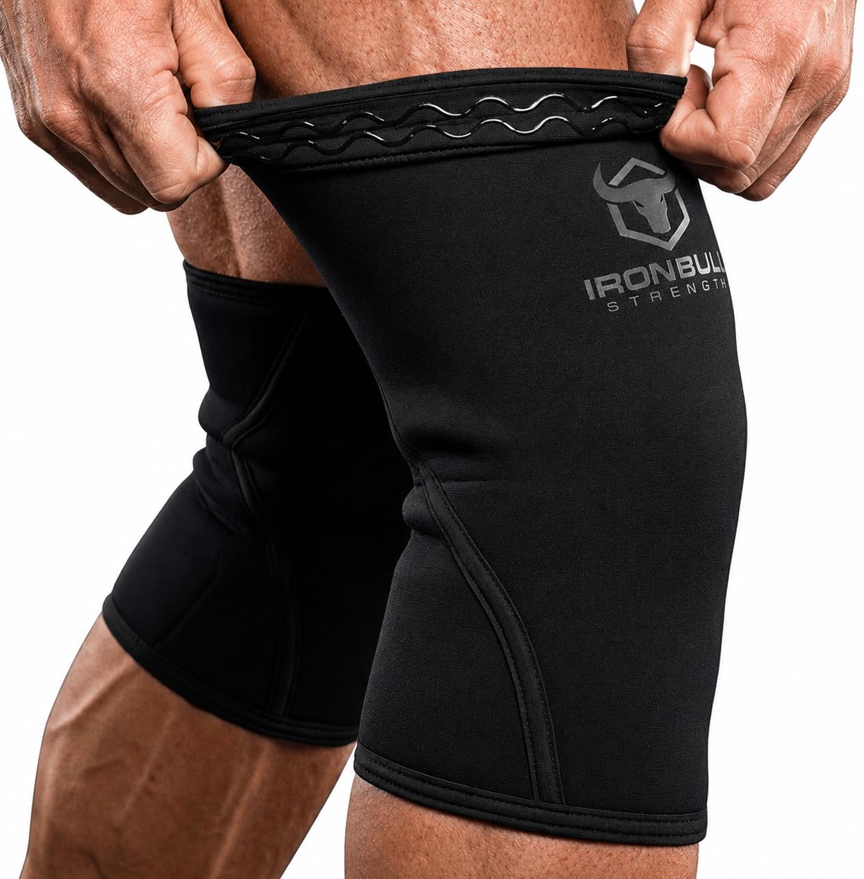 7mm Compression Knee Sleeves for Weightlifting and Squats
