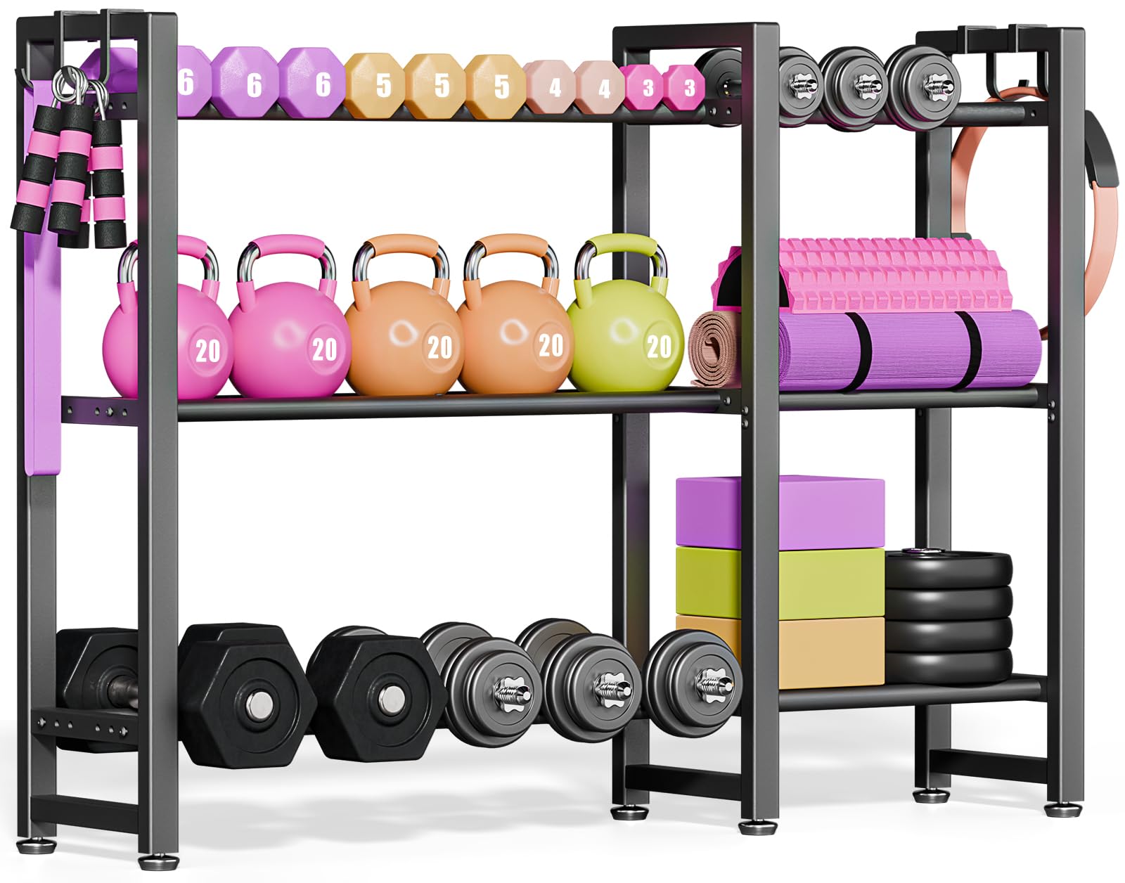 Flooring, Storage & Workout Accessories fitness equipment collection