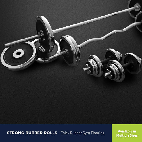 8mm Recycled Rubber Flooring Roll for Home Gyms