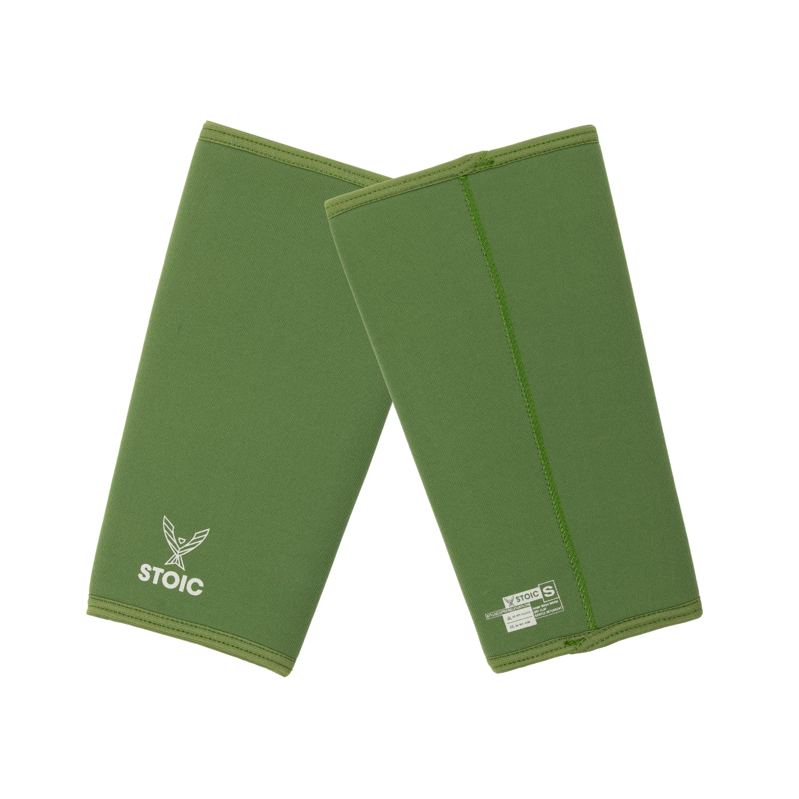 Stoic 7mm Neoprene Knee Sleeves for Weightlifting, 2-Pack
