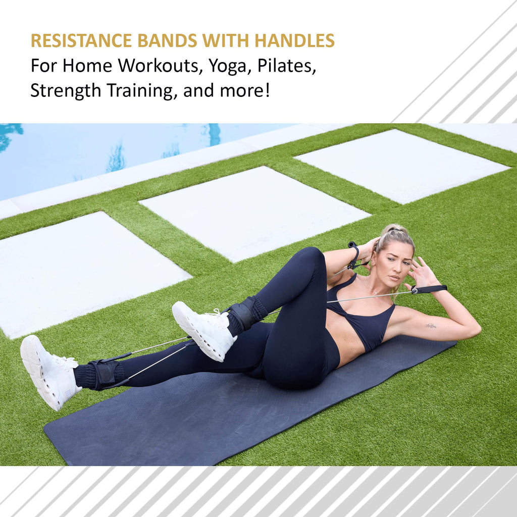 Total Body Band, All-in-one Fitness Band, Full Body Exercise Band for Home Exercise or Training on-The-go