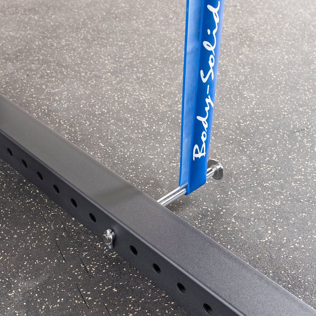 Body-Solid SPR1000BACKP5 Commercial Power Rack with SFID425 Bench for Weight Training, Home Gym